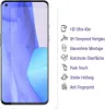 A smartphone screen protector is shown next to a list of its features. Produktbild-Vorschau