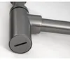 Sifón k umývadlu 5/4", odtok 32 mm, okrúhly, farba gun Náhľad obrázku produktu 2
