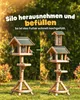 Futtersilo des Vogelhauses herausnehmen und bequem befüllen Produktbild-Vorschau