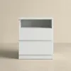 Nočný stolík AURI, 40 x 50 x 32, biely Náhľad obrázku produktu 4