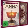 The image shows the front and side packaging of the Anno 117: Pax Romana PC game, Tribune Edition. Produktbild-Vorschau