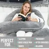 Strex Coussin de grossesse XXL - 280cm - Housse amovible - Voir les images du produit 2