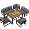 Garten-Lounge-Set 8 Personen 7-teilig – Sitzgruppe aus Produktbild-Vorschau 16