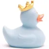 Badeente König blau Vinyl 10 cm Produktbild-Vorschau 2