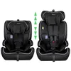 XOMAX HC02S Kindersitz ISOFIX 9–36kg Gruppe 1/2/3 | ECE Produktbild-Vorschau 11