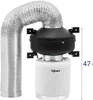 A ventilation system component with a flexible hose and filter. Náhľad obrázku produktu