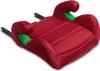 A red and green child car seat with black ISOFIX connectors is shown against a white background. Náhľad obrázku produktu