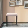 CLP Sitzhocker Barci mit Polsterung und schwarzem Produktbild-Vorschau 3