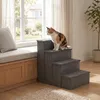 Relaxdays Hundetreppe, 4 Stufen, Stauraum, HxBxT: 65 x 40 x Produktbild-Vorschau 3