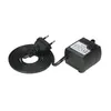 A black submersible water pump with a coiled power cord and plug is shown against a white background. Podgląd zdjęcia produktu
