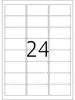 Adressetiketten Premium A4, weiß 63,5x33,9 mm Papier matt Produktbild-Vorschau 12