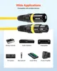 VEVOR Cavo XLR 1 m, confezione da 10, cavo microfonico DMX Anteprima dell’immagine prodotto 6