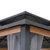 Vorhang für Sunjoy Zedernholz Gazebo 300cm x 300cm Produktbild-Vorschau 3