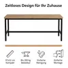 Sitzbank Agata | 97 x 32 cm | Bank Holz-Optik Eiche | Produktbild-Vorschau 5