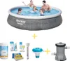 Bestway Pool - Fast Set - 396 x 84 cm - Inklusive WAYS Produktbild-Vorschau 1