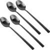 Cucchiaini da cocktail in acciaio nero 4 pezzi. Anteprima dell’immagine prodotto 6