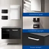 Puluomis Ensemble de meubles de salle de bains avec lavabo Voir les images du produit 4