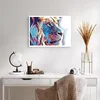 Poster - Poster ohne Rahmen - Löwe Mähne Märchen - 70x50 cm Produktbild-Vorschau 5