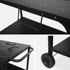 sweeek - Outdoor-Servierwagen für Plancha, mit zwei Rädern Produktbild-Vorschau 4