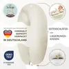 Stillkissen 190x30 XXL | Füllung Faserbällchen | Bezug 100% Produktbild-Vorschau 6