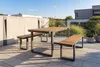 riess-ambiente Moderne Outdoor Sitzbank TAMPA LOUNGE 125cm Produktbild-Vorschau 16