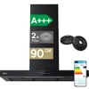 CIARRA A+++ 650 m³/h Dunstabzugshaube 90cm Wandhaube WIFI Produktbild-Vorschau 1