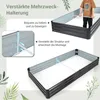 Podniesiona grządka, 240 x 120 x 30 cm metalowa skrzynia do Podgląd zdjęcia produktu 8