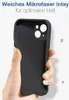 Liquid Silikon Hülle für Apple iPhone 13 - Farbe: Schwarz - Produktbild-Vorschau 2