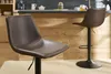 Miliboo - Barhocker Vintage Polyurethanbraun 2er Set NEW Produktbild-Vorschau 2