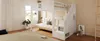 Hoogslaper 140x200 cm, wit, gemaakt van grenenhout, Productafbeelding-voorbeeld 9