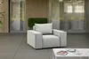 Gartensessel Sessel GARDENT wetterfester Stoff NXL Hellgrau Produktbild-Vorschau 1