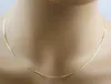 Panzerkette 1,6mm Gelbgold 333 8 Karat massiv Cuban Link Produktbild-Vorschau 2