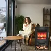 Jopassy Elektrokamin 900W/1800W Kamin elektrisch Standkamin Produktbild-Vorschau 8