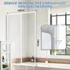 Izrielar 100x140 cm Parete pieghevole per vasca da bagno Anteprima dell’immagine prodotto 2