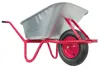 Matrix Schubkarre Profi 100l 250kg Luftrad Bauschubkarre Produktbild-Vorschau 4