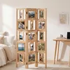 Homestyle4u Foto Paravent Raumteiler 3 teilig Fotowand Holz Produktbild-Vorschau 7