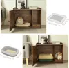 Mondeer Katzenschrank Katzentoilette mit abnehmbare Produktbild-Vorschau 5