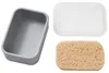 Silikon-soap dish mit Abtropfschicht, tragbarer Seifendose, Produktbild-Vorschau 1