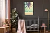 MuchoWow® Gerahmtes Poster Retro - Palme - Sonne - Sommer Produktbild-Vorschau 3