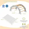 COSTWAY Kletterbogen mit weichem Kissen, Kletterdreieck zum Produktbild-Vorschau 3