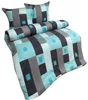 Thermofleece Mikrofaser Bettwäsche Set 135x200 cm Türkis Produktbild-Vorschau 2