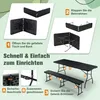 GIHAUVIA Bierzeltgarnitur 3-tlg. Tisch+2 Bänke klappbar Produktbild-Vorschau 5