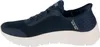 Side view of a blue Skechers Slip-Ins sneaker with a white sole. Anteprima dell’immagine prodotto