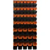 84 stck. Box Lagersystem Wandregal 58 x 117cm Stapelboxen Produktbild-Vorschau 3