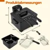 Fritéza COSTWAY 5 l, 1700 W Kompaktní fritéza s 1 velkým a Náhled obrázku produktu 3