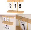 Holz-Flip-Kalender mit großer Zahlenanzeige, Produktbild-Vorschau 4