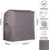 Strandkorb Hanse Schutzhülle winterfest 155cm breit aus 600 Produktbild-Vorschau 3