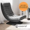 CASARIA® Sessel verstellbare Rückenlehne 360° Drehbar Produktbild-Vorschau 2