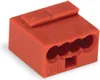 WAGO MICRO-Verbindungsdosenklemme - 4-Leiter-Klemme - rot Produktbild-Vorschau 1