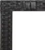 vidaXL Gartentisch mit Holzplatte Schwarz Poly Rattan & Produktbild-Vorschau 5
